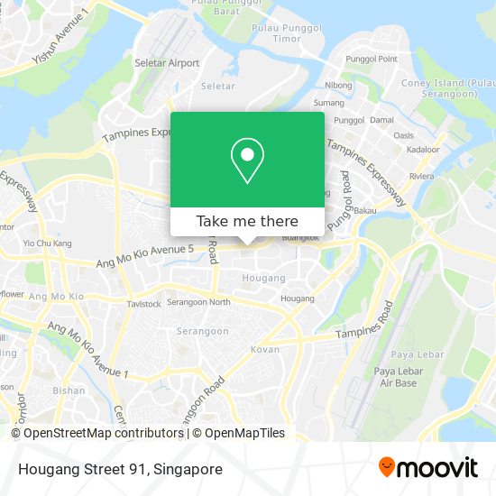 Hougang Street 91 map