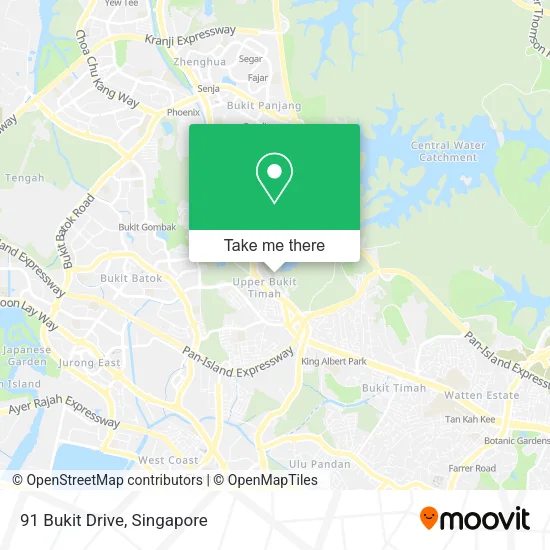 91 Bukit Drive map