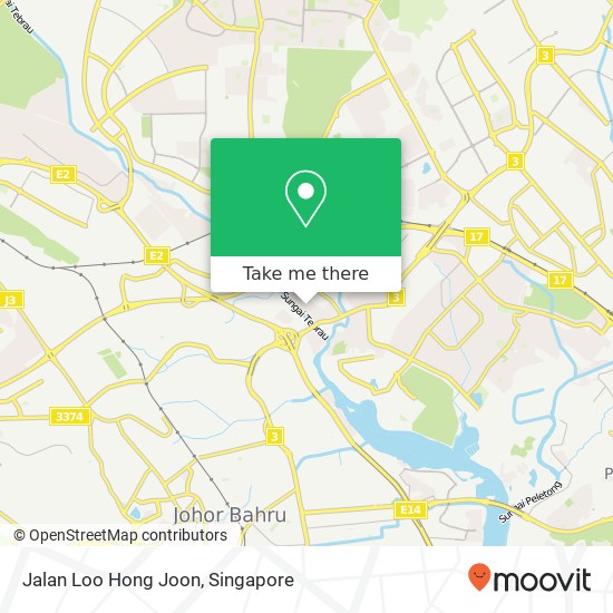 Jalan Loo Hong Joon map