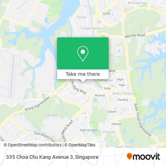 335 Choa Chu Kang Avenue 3 map