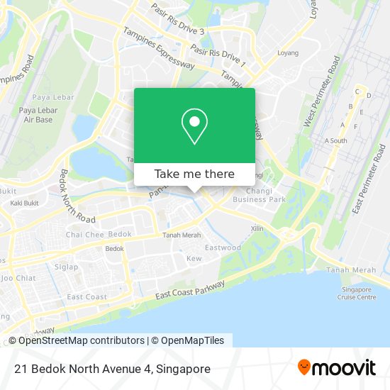 21 Bedok North Avenue 4地图