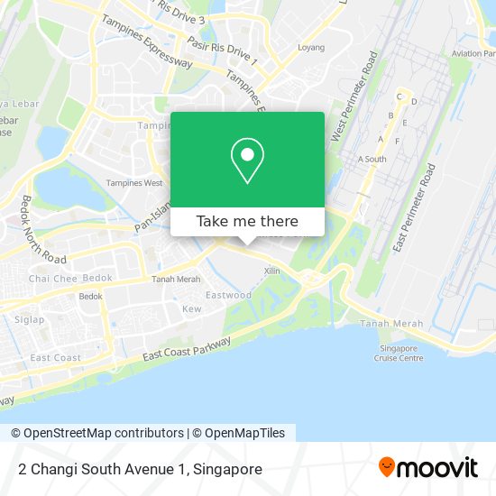 2 Changi South Avenue 1 map