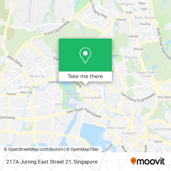 217A Jurong East Street 21 map