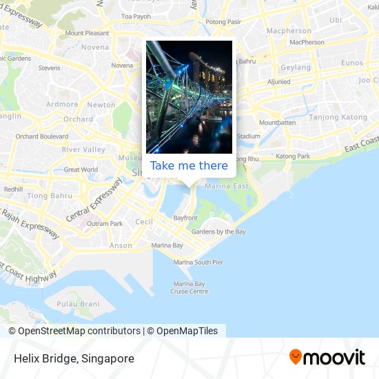 Helix Bridge map