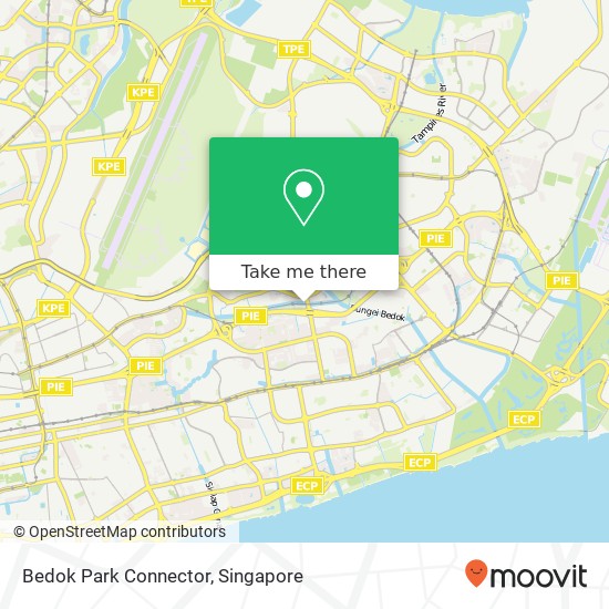 Bedok Park Connector地图