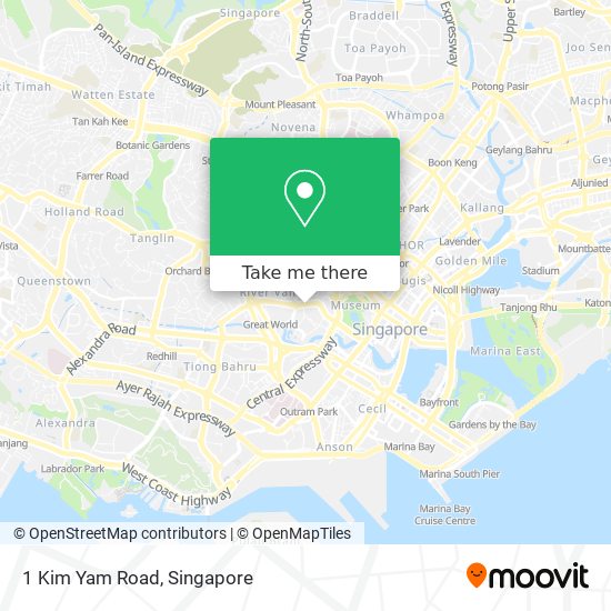 1 Kim Yam Road map