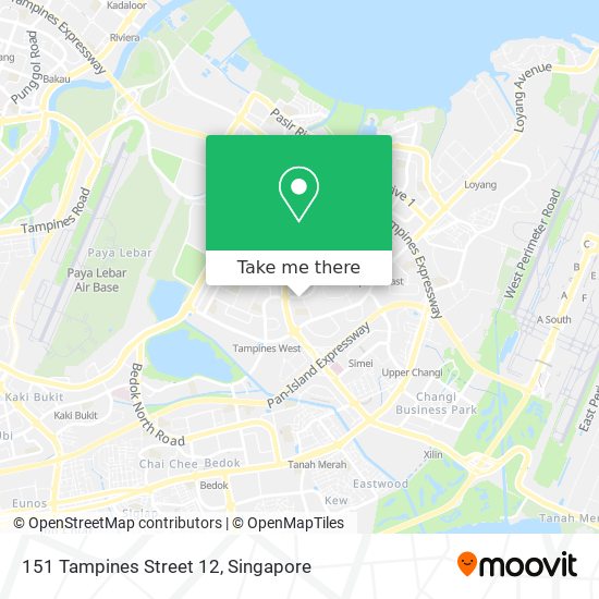 151 Tampines Street 12地图