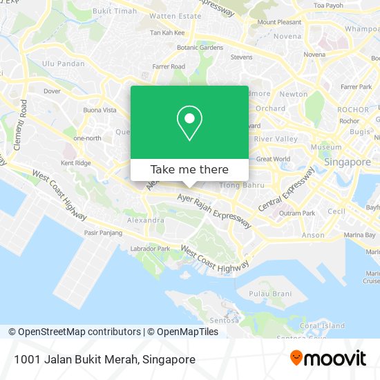 1001 Jalan Bukit Merah map