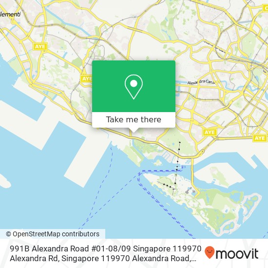 991B Alexandra Road #01-08 / 09 Singapore 119970 Alexandra Rd, Singapore 119970 Alexandra Road map