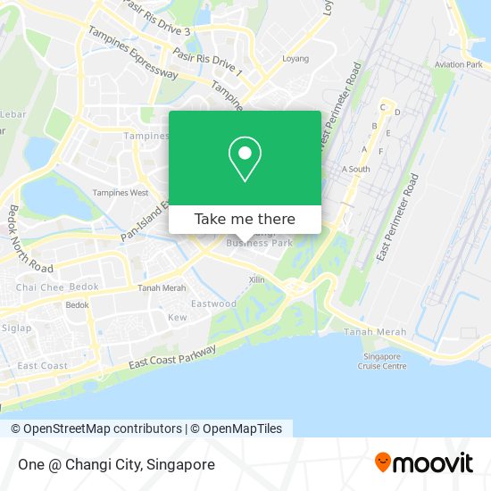 One @ Changi City map