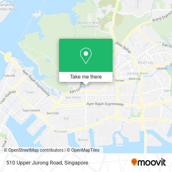 510 Upper Jurong Road地图