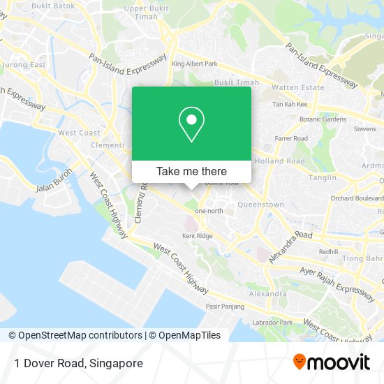 1 Dover Road地图