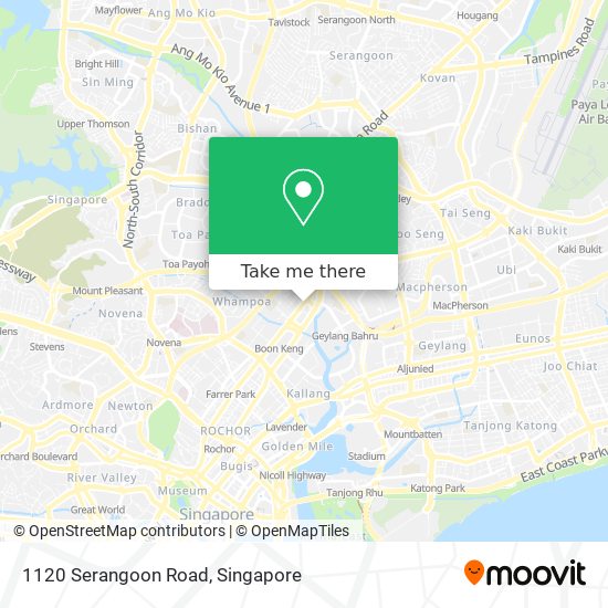 1120 Serangoon Road地图