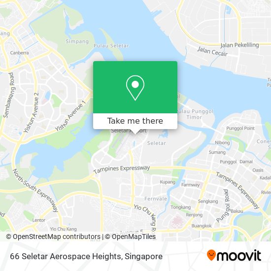 66 Seletar Aerospace Heights map
