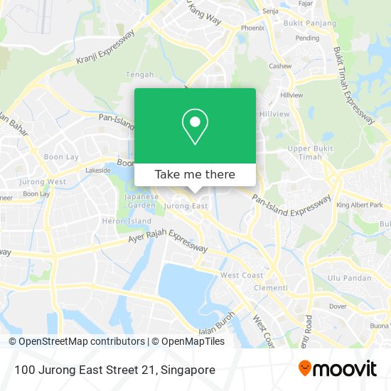 100 Jurong East Street 21地图