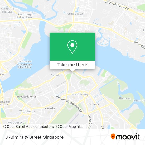 8 Admiralty Street map