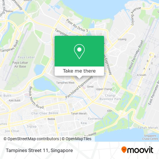 Tampines Street 11地图