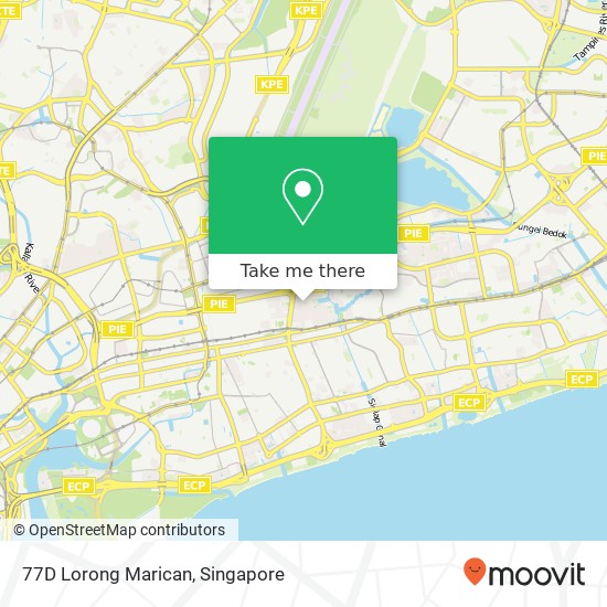 77D Lorong Marican map