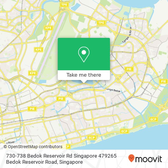 730-738 Bedok Reservoir Rd Singapore 479265 Bedok Reservoir Road map