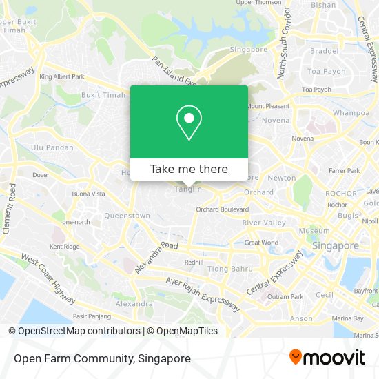 Open Farm Community map