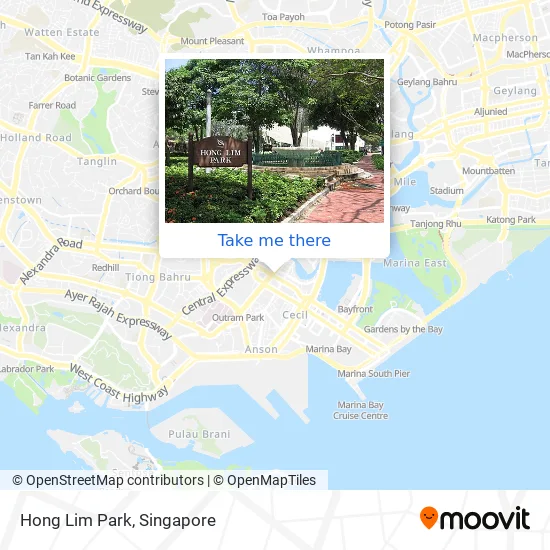 Hong Lim Park map