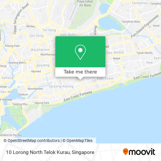 10 Lorong North Telok Kurau map