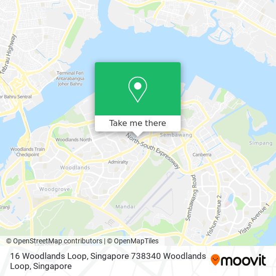 16 Woodlands Loop, Singapore 738340 Woodlands Loop地图