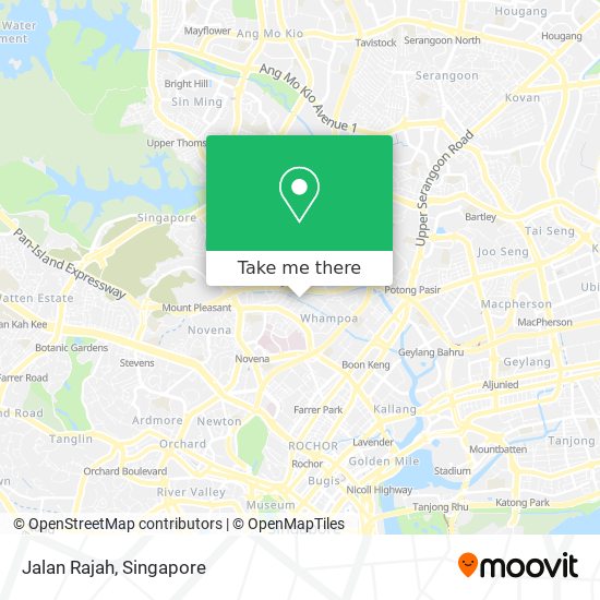 Jalan Rajah map