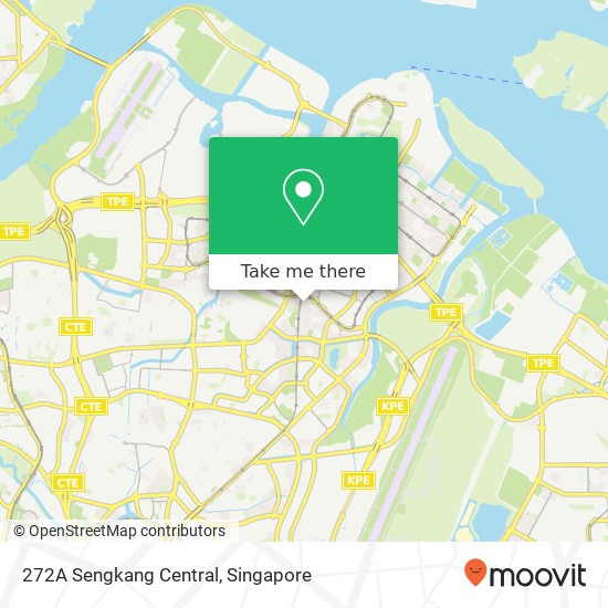 272A Sengkang Central地图