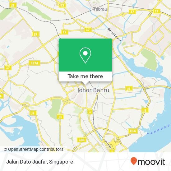 Jalan Dato Jaafar map