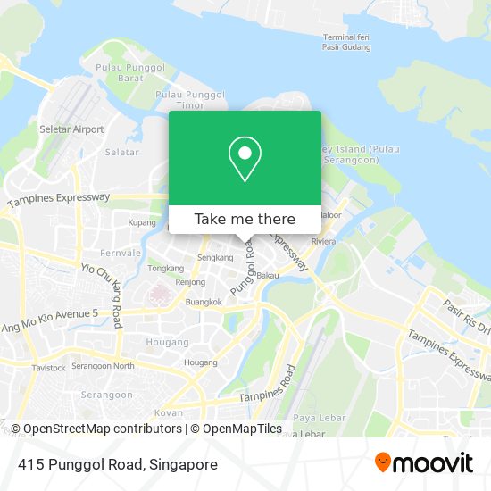 415 Punggol Road map