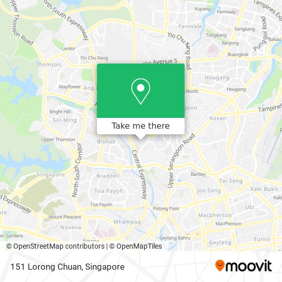 151 Lorong Chuan map