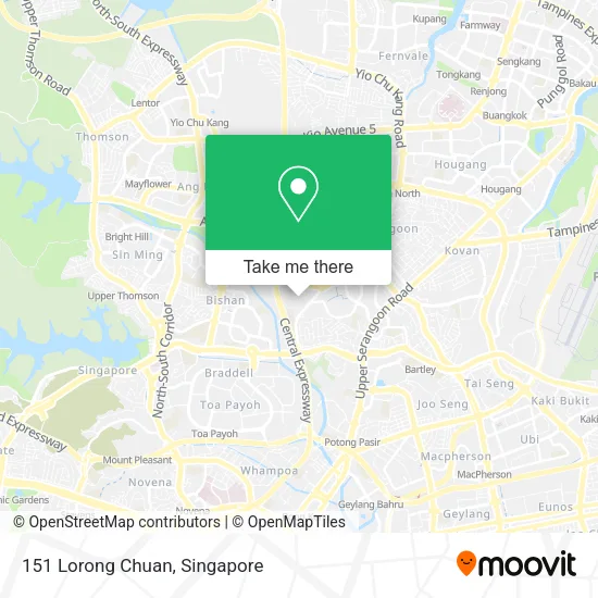 151 Lorong Chuan map