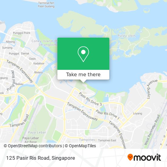 125 Pasir Ris Road地图