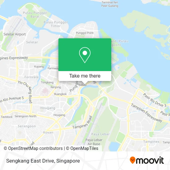 Sengkang East Drive map