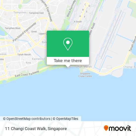 11 Changi Coast Walk map