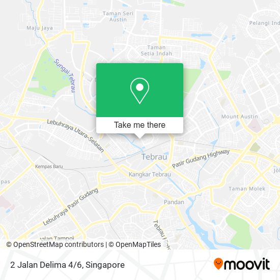 2 Jalan Delima 4/6 map
