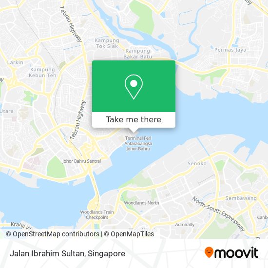 Jalan Ibrahim Sultan map