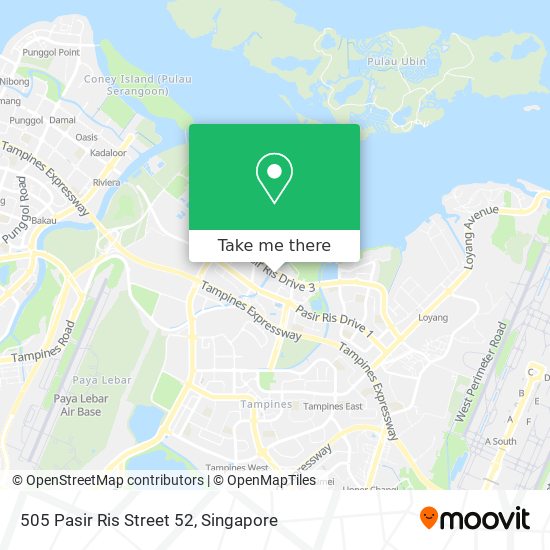 505 Pasir Ris Street 52 map