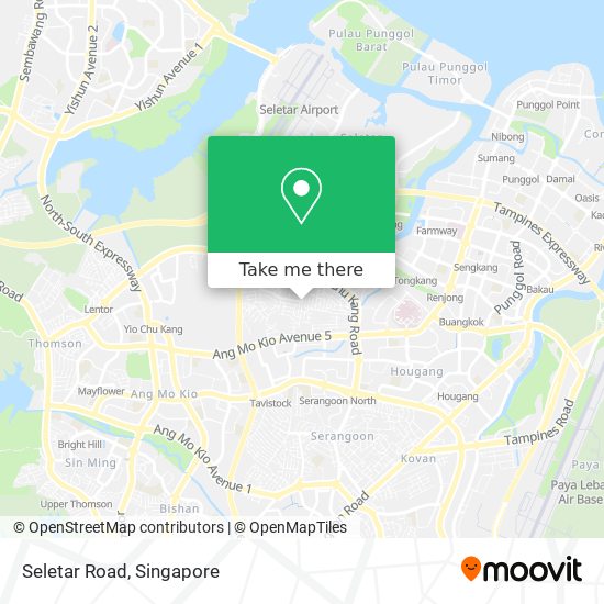 Seletar Road地图