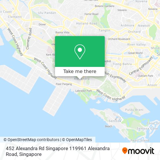 452 Alexandra Rd Singapore 119961 Alexandra Road map