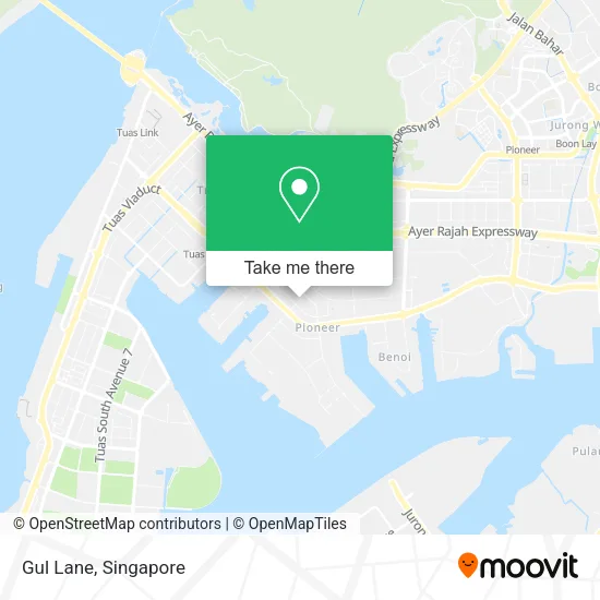 Gul Lane地图