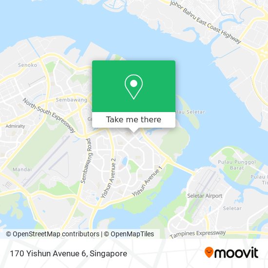 170 Yishun Avenue 6地图