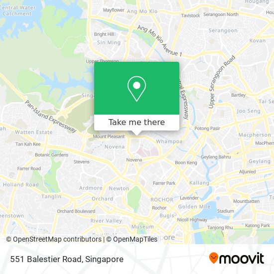 551 Balestier Road地图