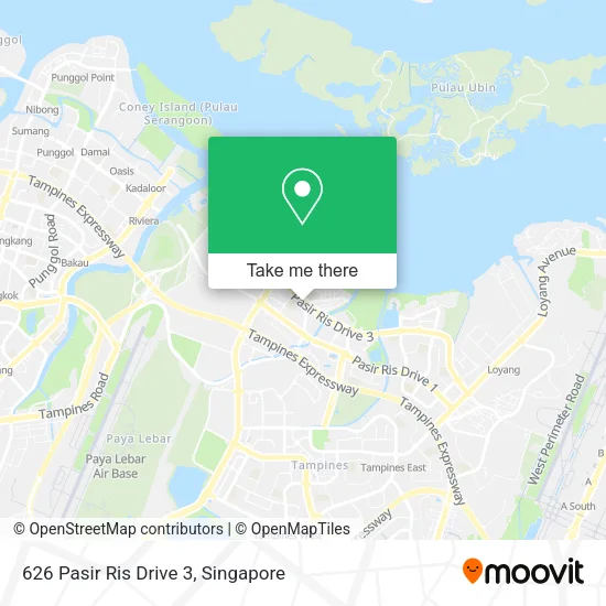 626 Pasir Ris Drive 3 map
