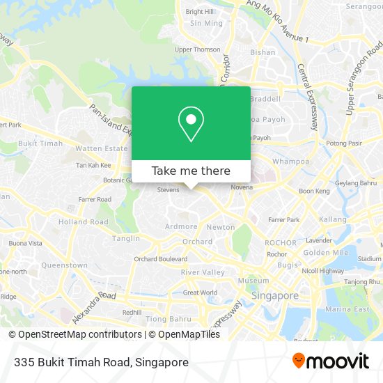 335 Bukit Timah Road map