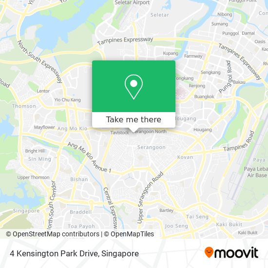 4 Kensington Park Drive地图