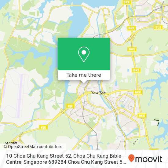 10 Choa Chu Kang Street 52, Choa Chu Kang Bible Centre, Singapore 689284 Choa Chu Kang Street 52 map