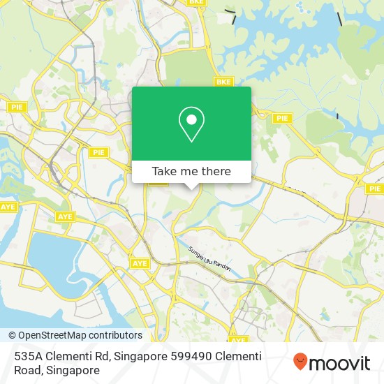 535A Clementi Rd, Singapore 599490 Clementi Road map