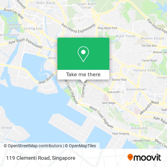 119 Clementi Road map